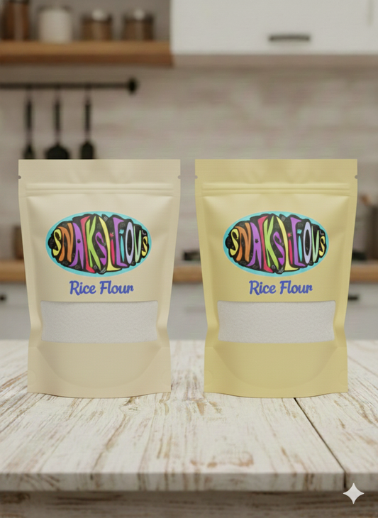 Premium Rice Flour – 100% Pure & Gluten-Free | Fine Grind | Snackslicious